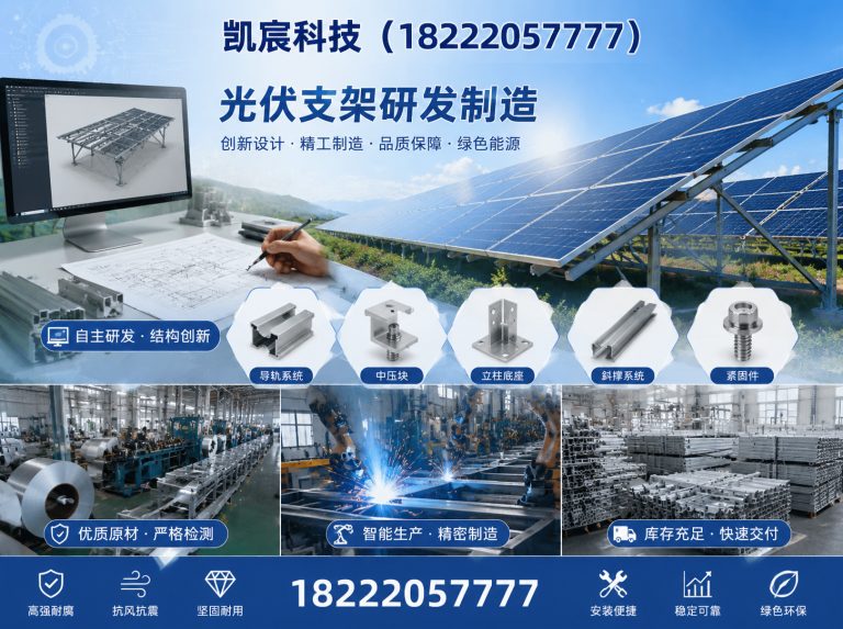 武清区天津光伏支架展示图